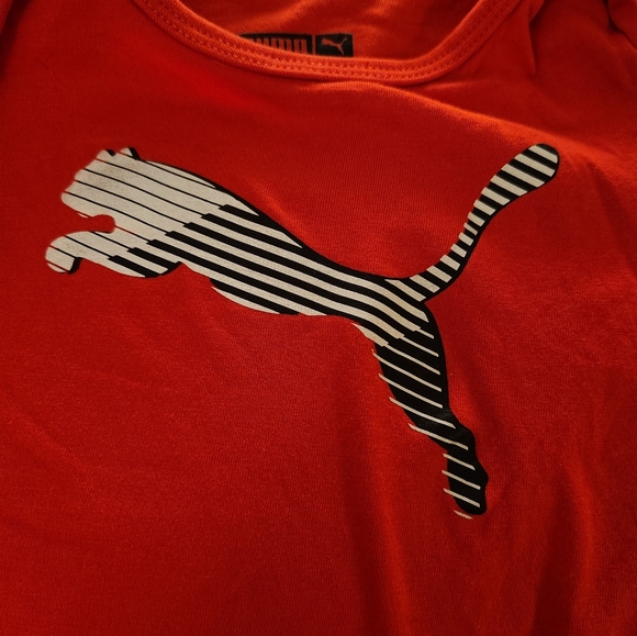 Three PUMA size 6 to 9 month onesies. New! - Picture 3 of 6